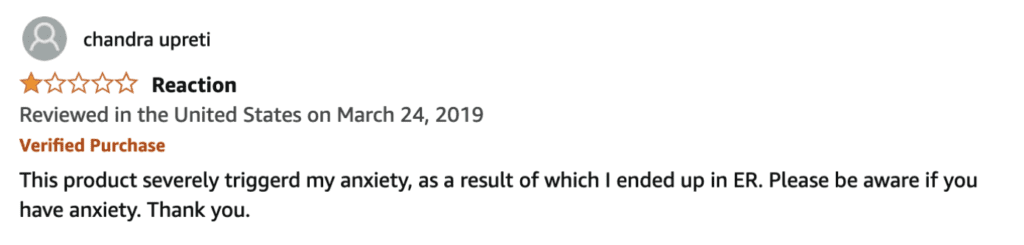 Blue Star Blade bad reviews 3